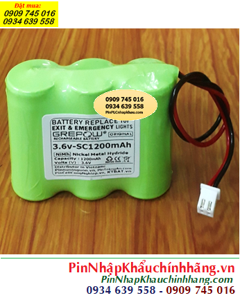 Pin sạc 3.6v-SC1200mAh; Pin sạc NiMh 3.6v-SC1200mAhh, Pin GREPOW 3.6v-SC1200mAh chất lượng cao